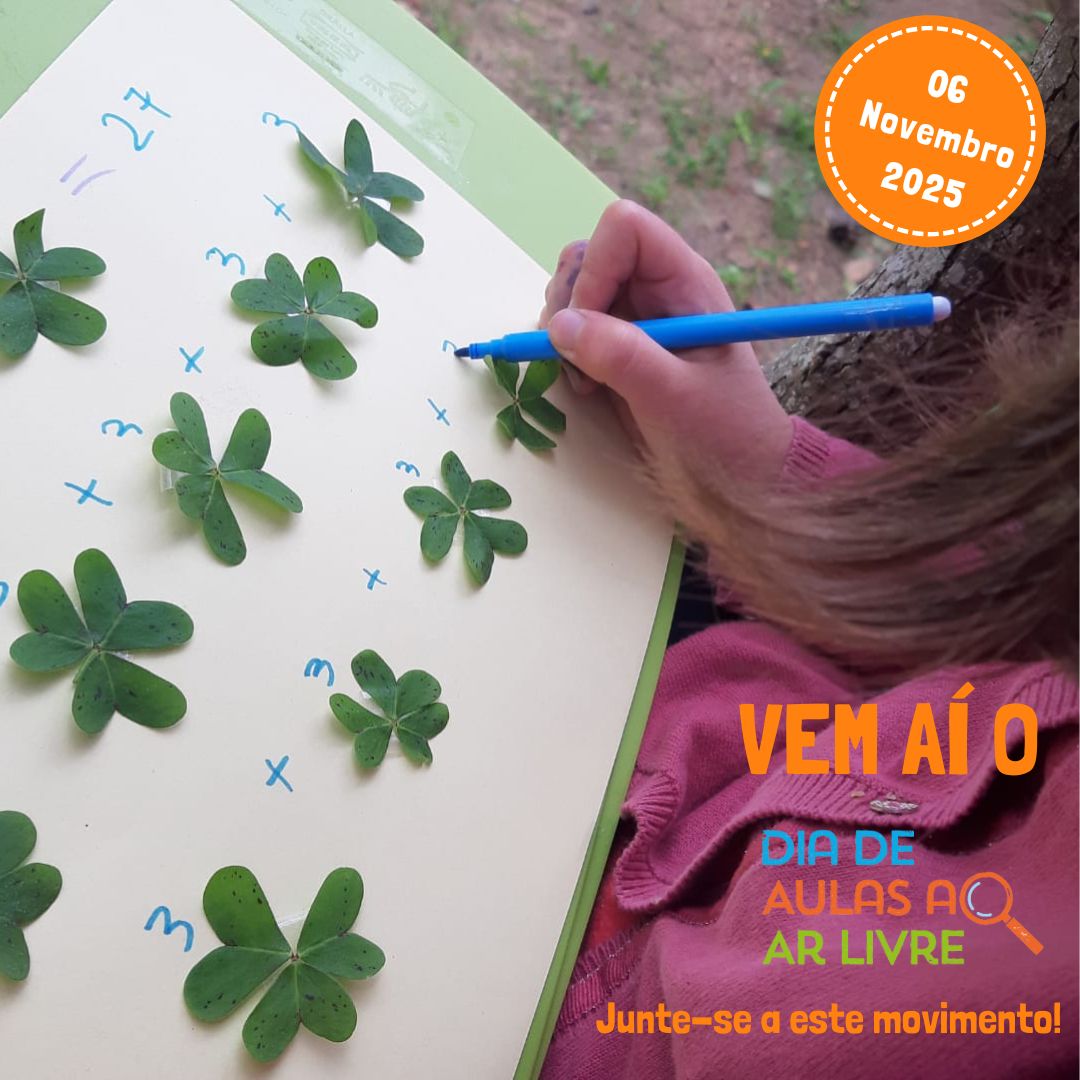 Convite Dia de Aulas ao Ar Livre - Movimento Bloom 06/nov/2025