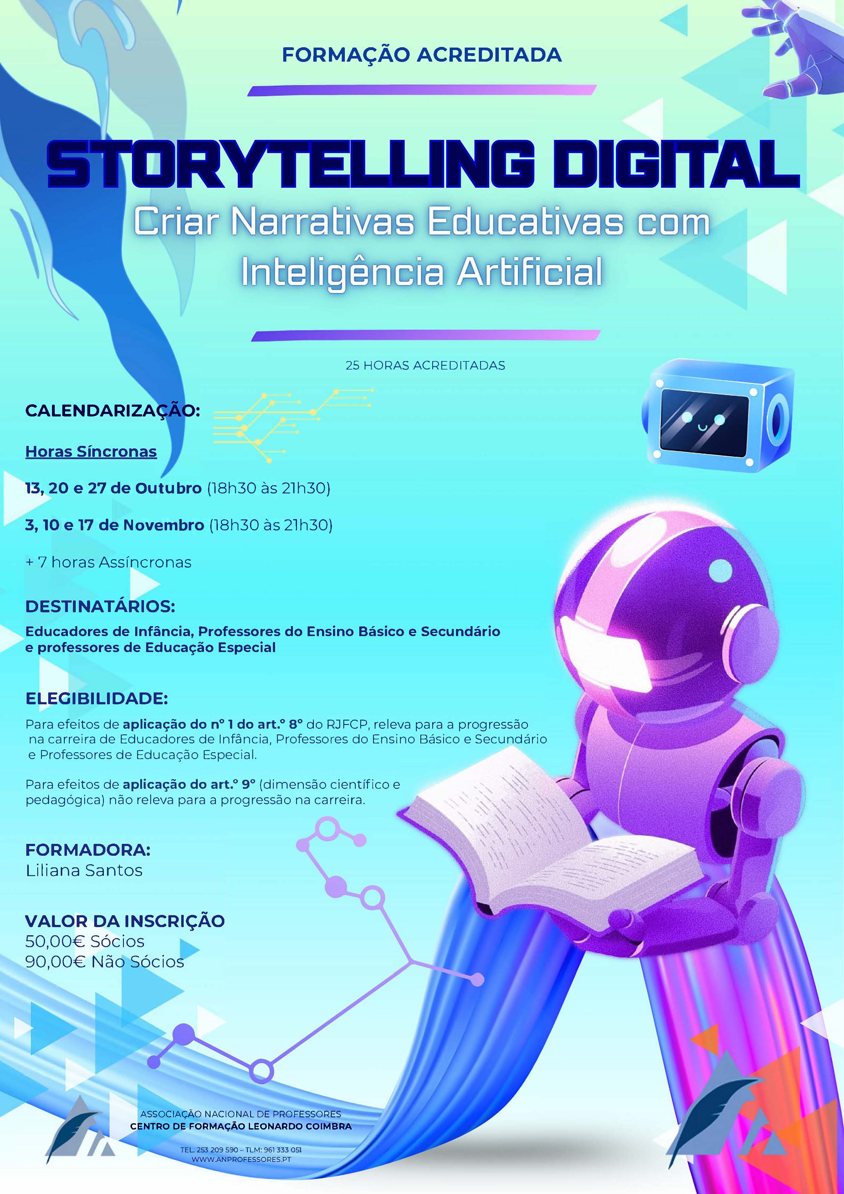 Storytelling Digital: Criar Narrativas Educativas