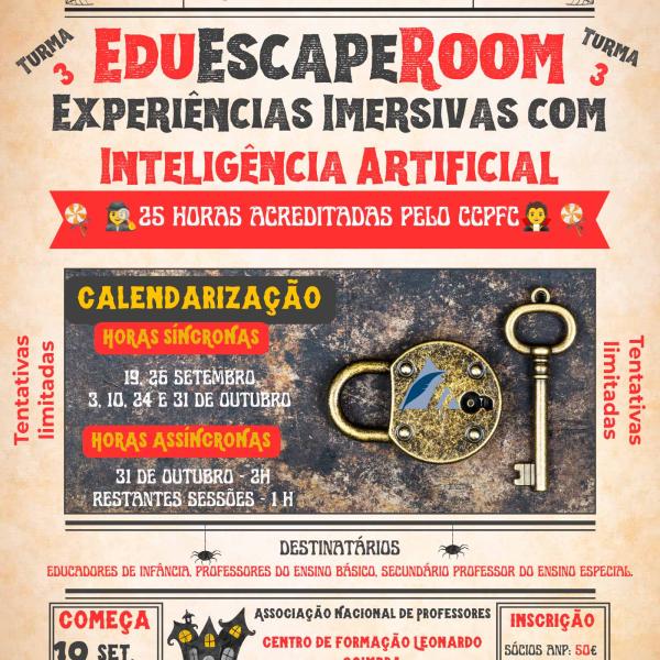 EduEscapeRoom: Experiências Imersivas com IAG!